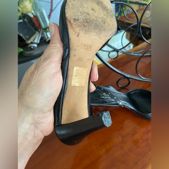 GUCCI Vintage Woman’s Heals Size 38 - Picture 11 of 16